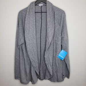 Columbia Gray Thick Cardigan Size 1X